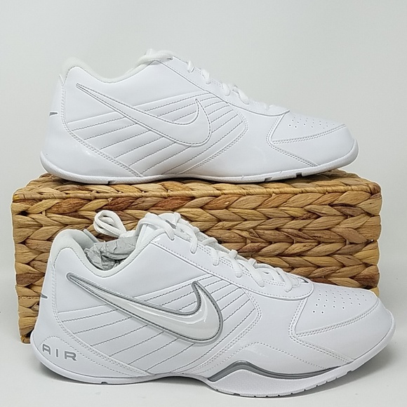 nike air baseline low men round toe leather basketball shoe